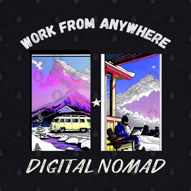 Nomad In The Snow by The Global Worker